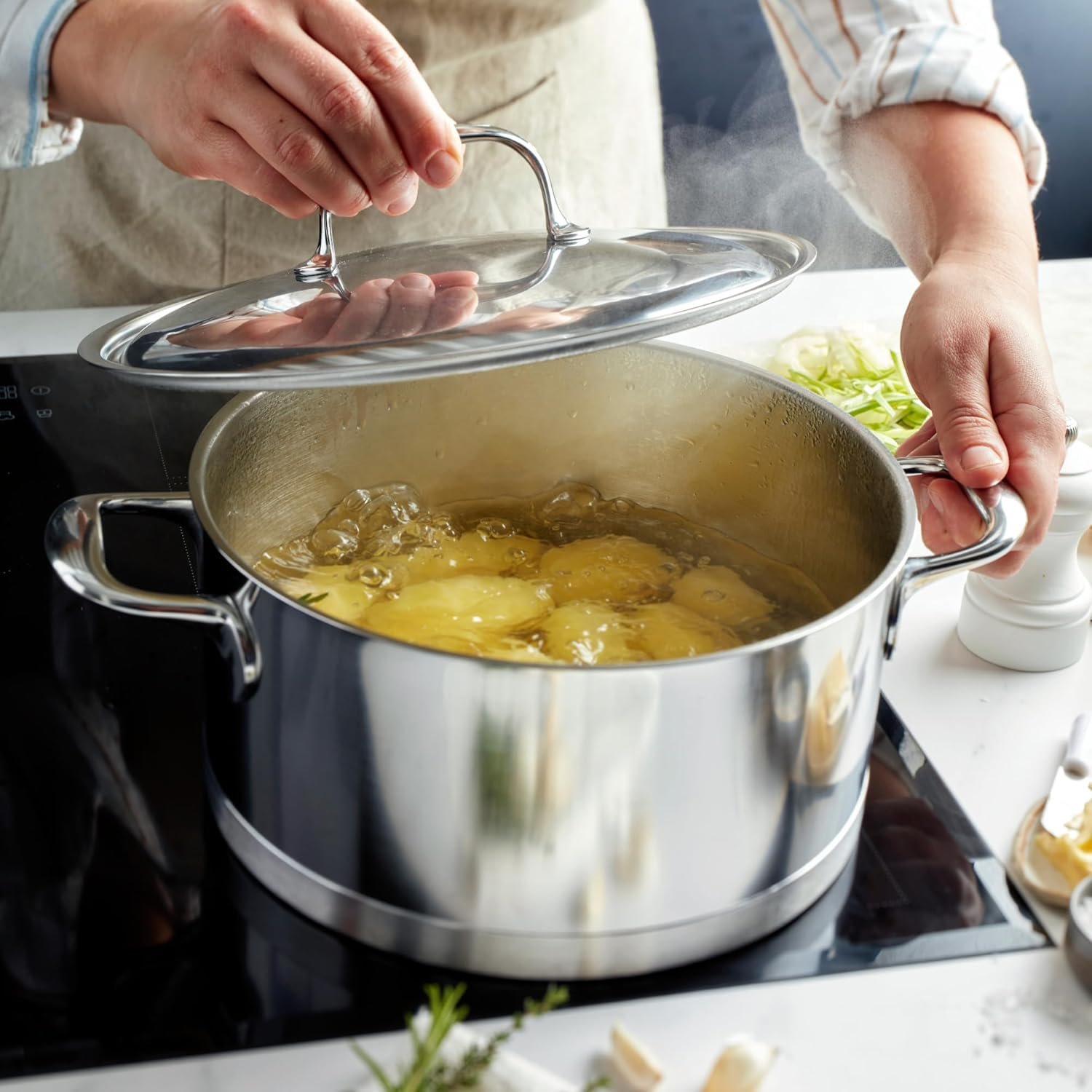 Demeyere Atlantis -Horno Holand -7 capas , 8.9 cuartos de g.