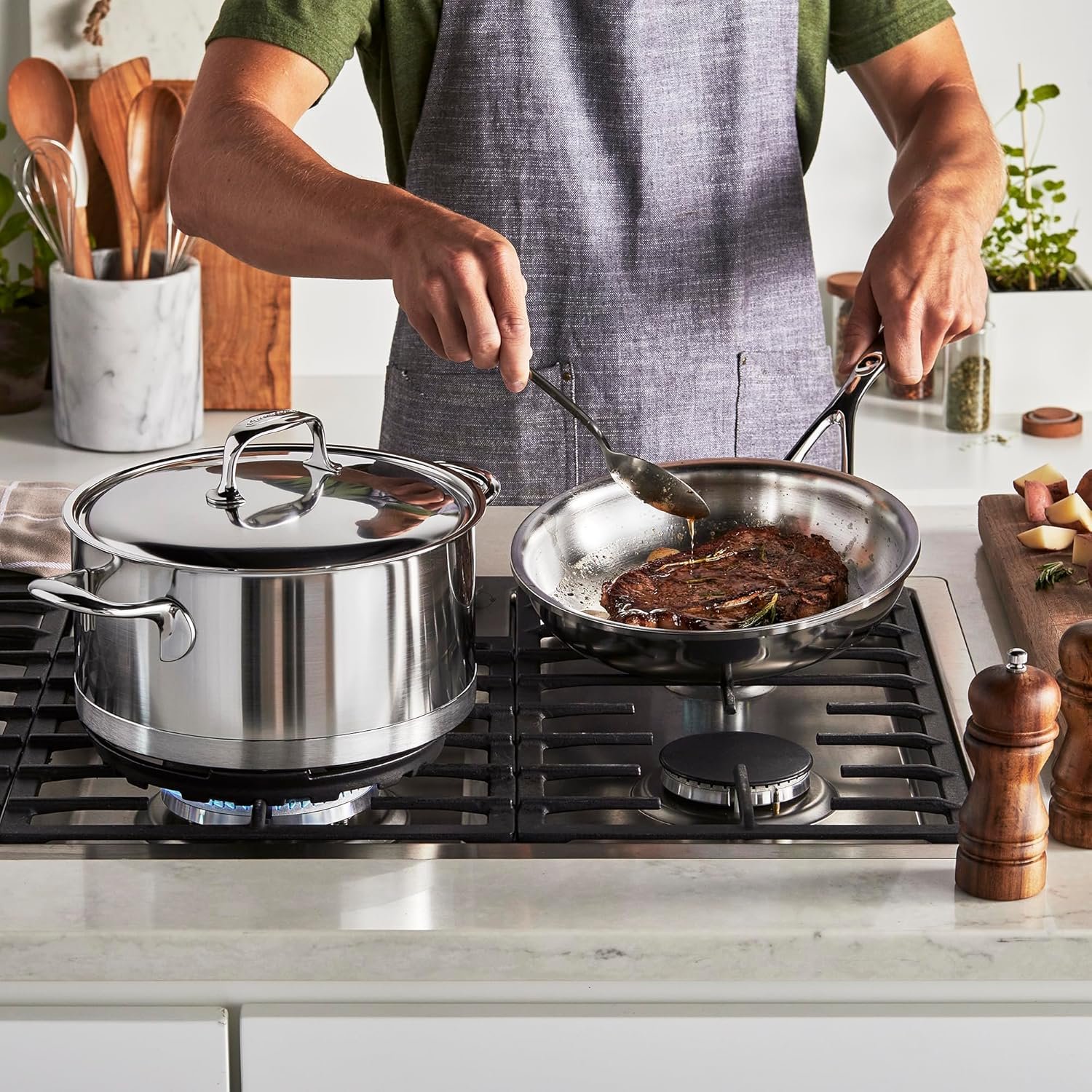 Demeyere Atlantis Starter set-3 piezas.2