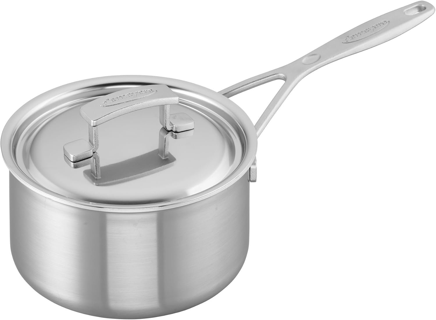 Demeyere Cazo industrial de acero inoxidable de 5 capas de 2 cuartos