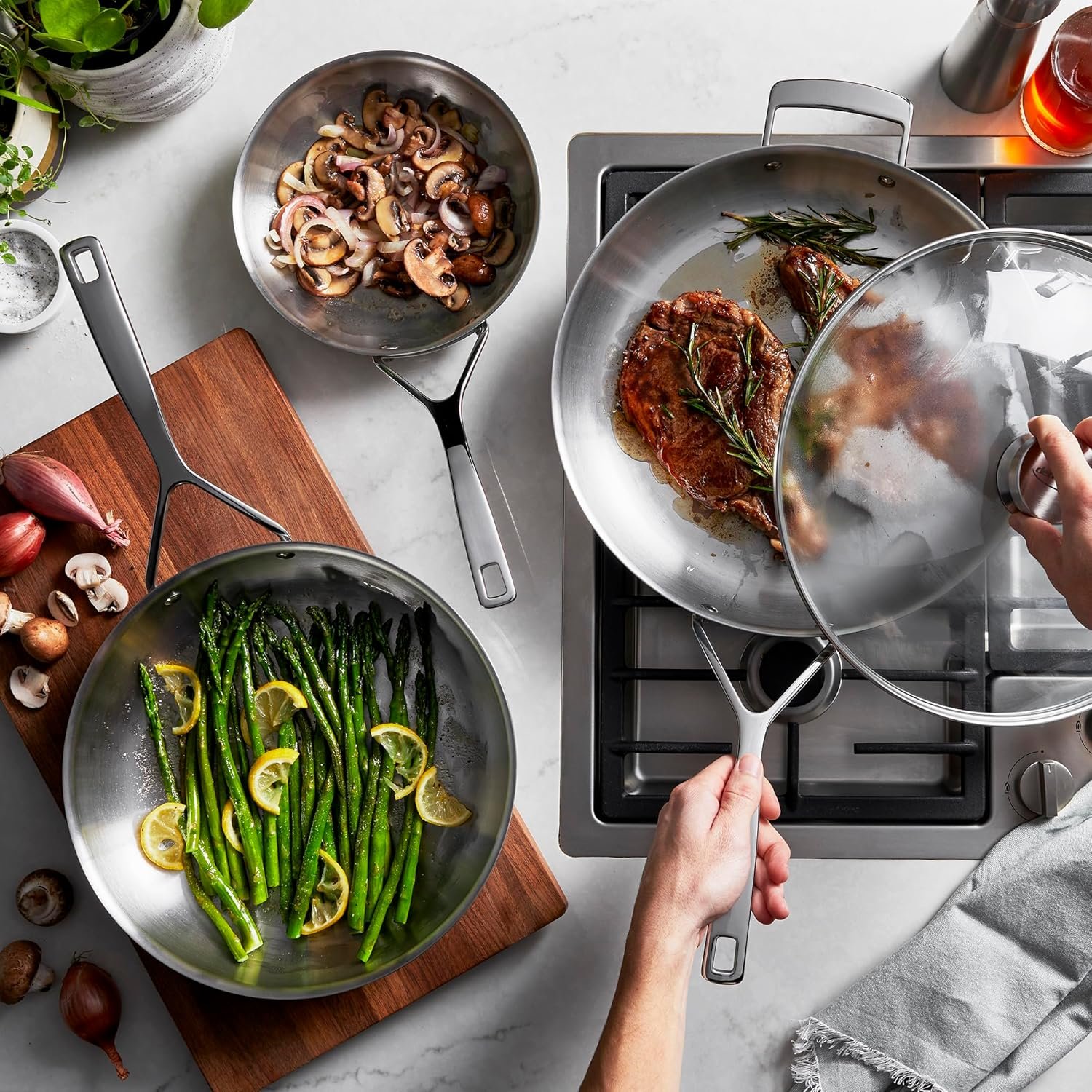 Demeyere Essential 5 ply -Sarte 11 pulgadas .2