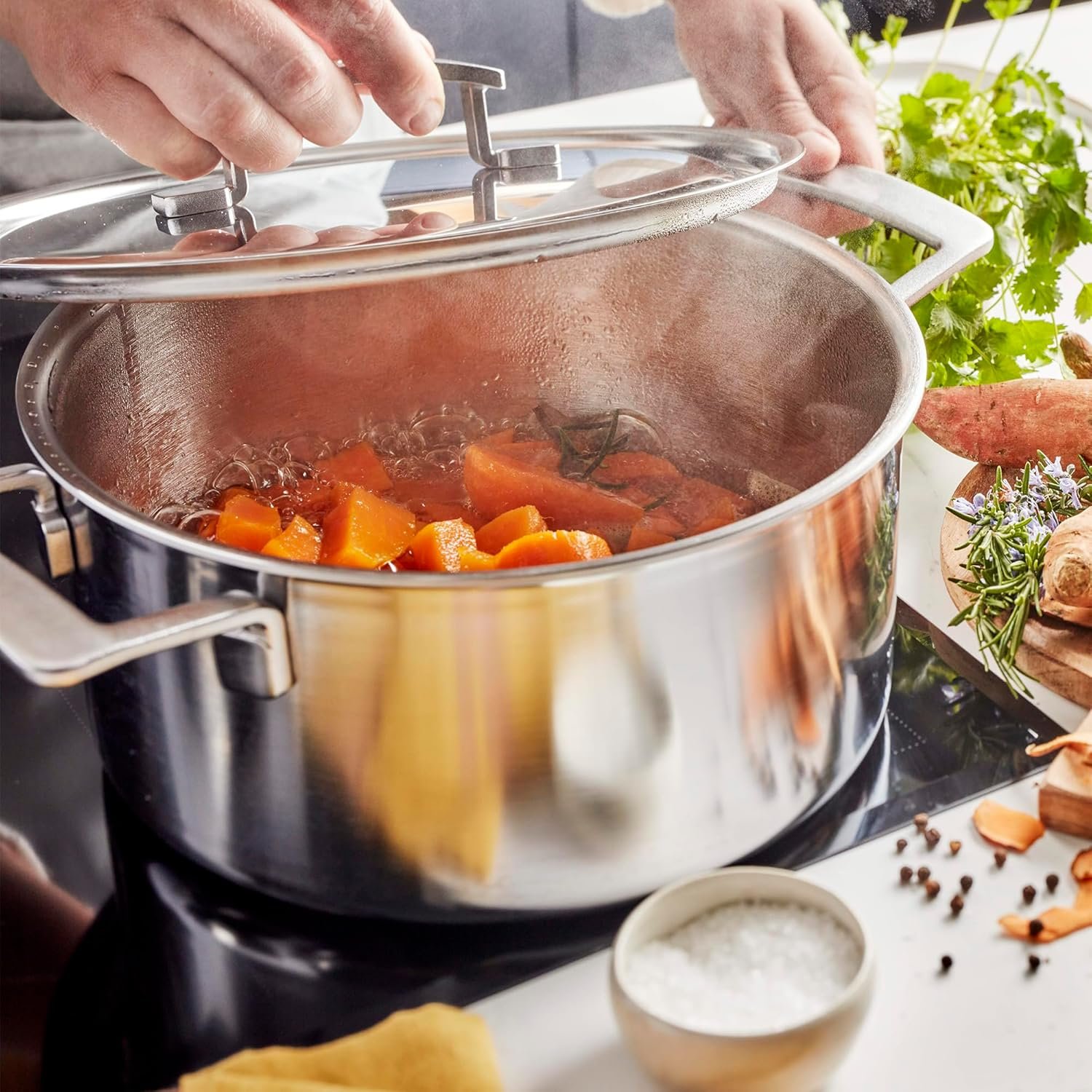 Demeyere Horno Industrial de acero inoxidable de 5.5 cuartos de g. 2