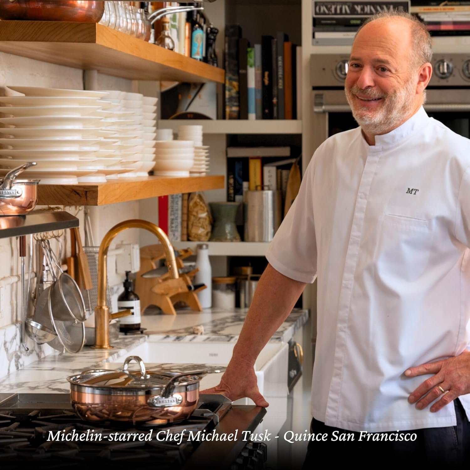 Hestan-CopperBond- Sart. se cobre 100% puro, 5 cuartos de gal.4