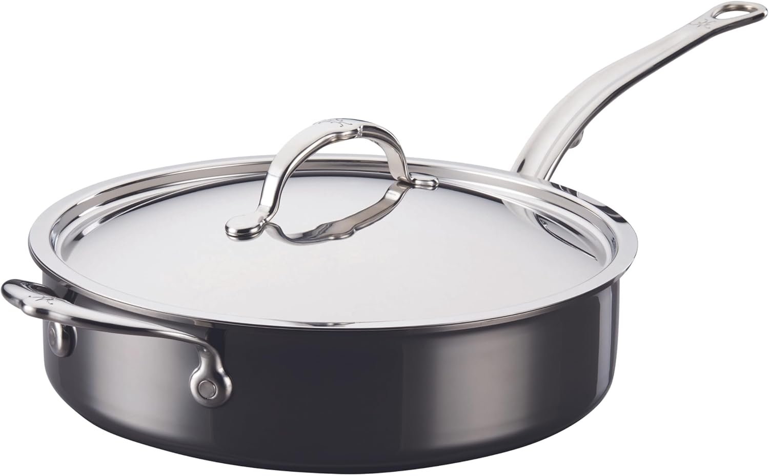 Hestan-NanoBond Sart de acero inoxidable titanio de 3.5 cuartos de galon con tapa
