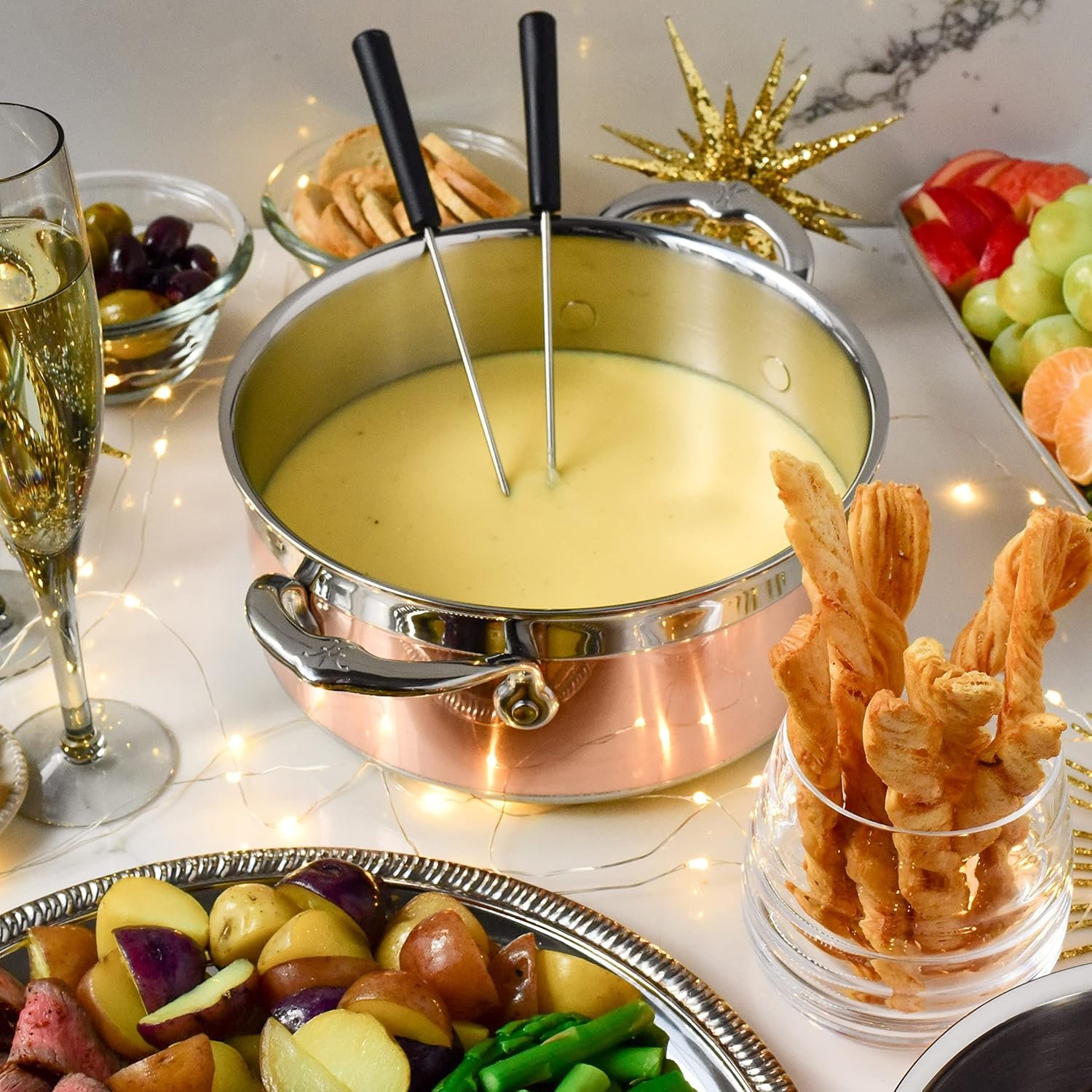 Hestan-CopperBond-olla de sopa de cobre 100% puro 3 cuartos de galon.9