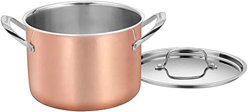 Cuisinart CTPG-11PC Juego de utensilios de cocina de cobre de tres capas de acero inoxidable de 11 piezas con núcleo de aluminio.7
