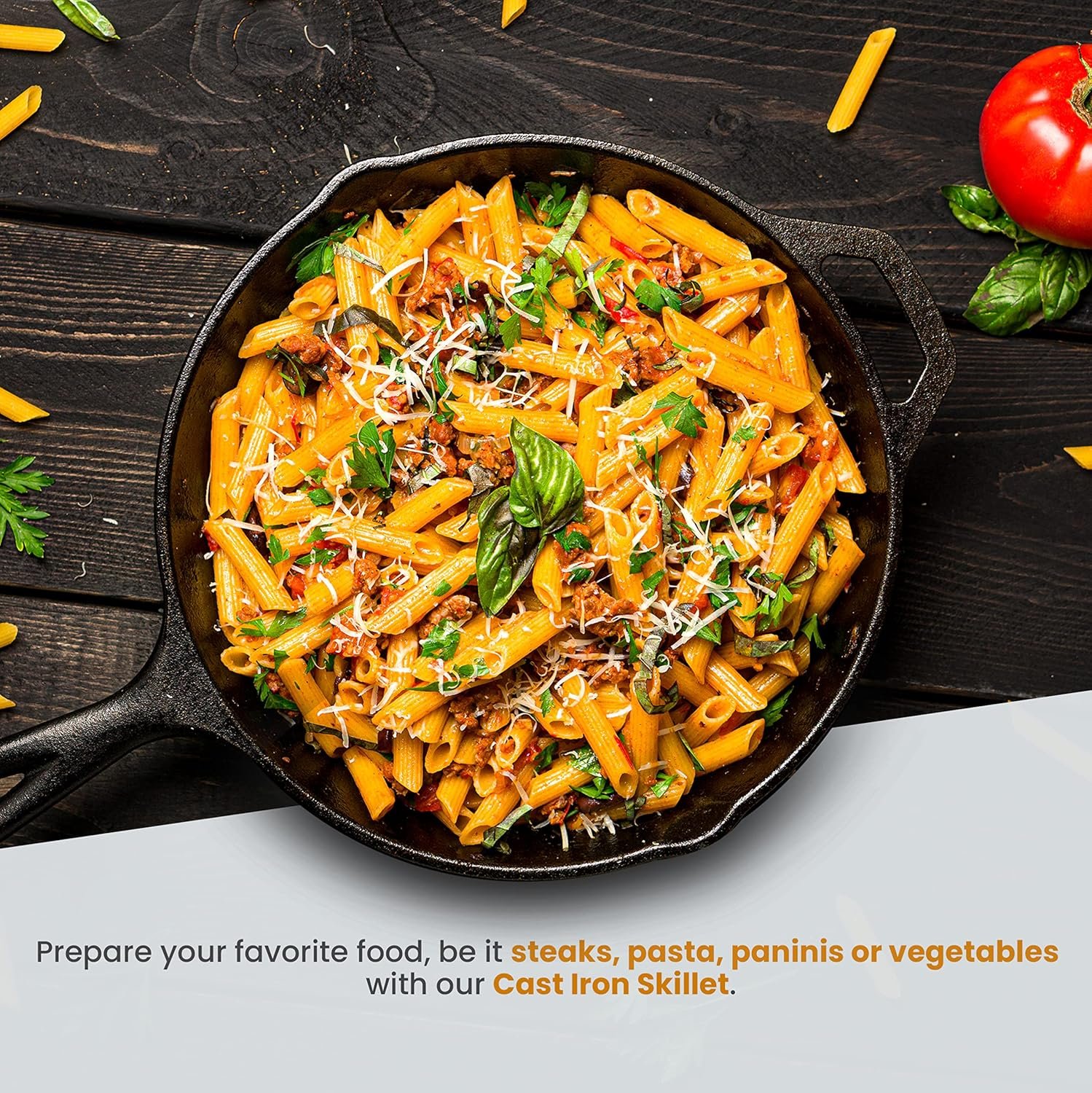 Sartén de hierro fundido.6