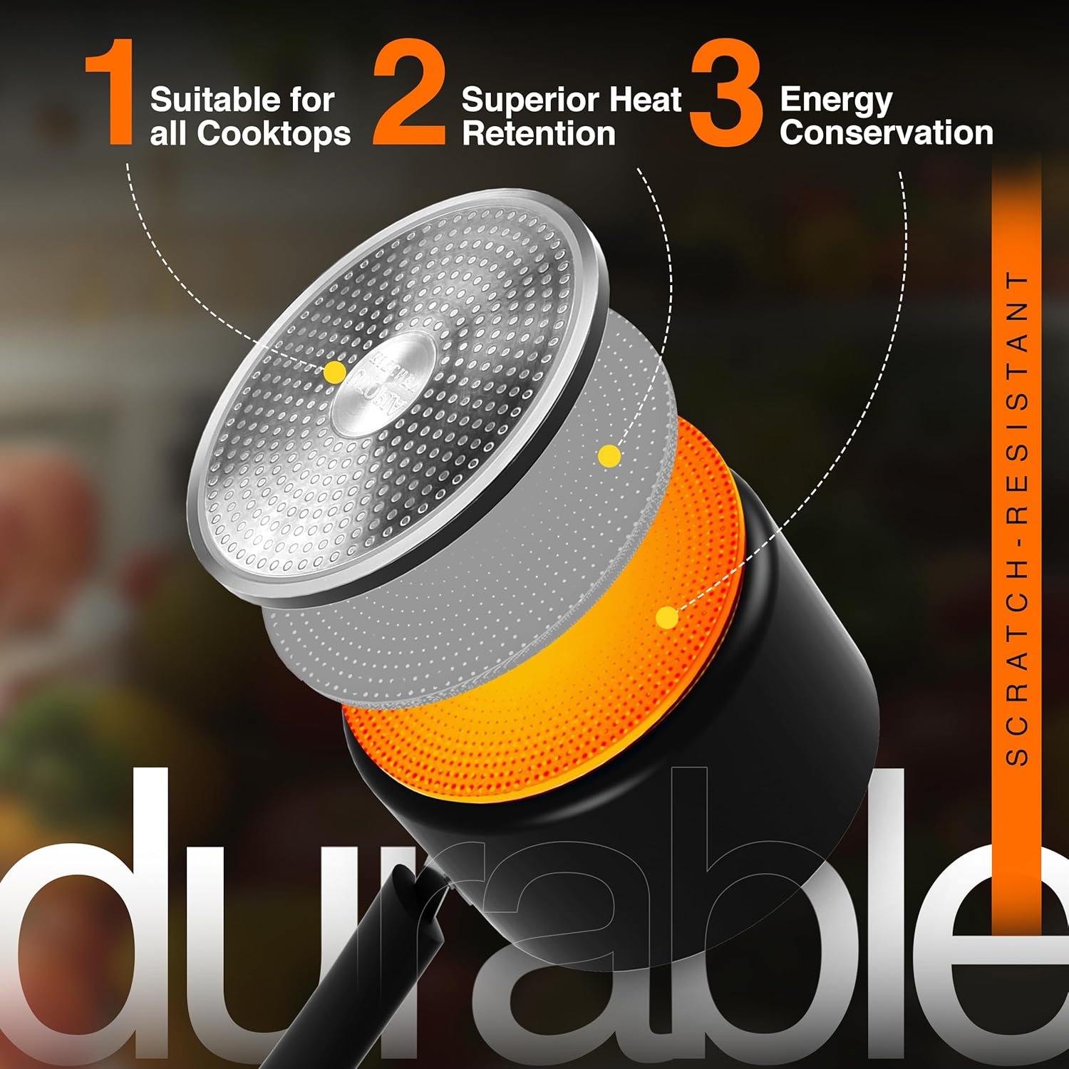 Utopia Kitchen Juego de cacerolas.3