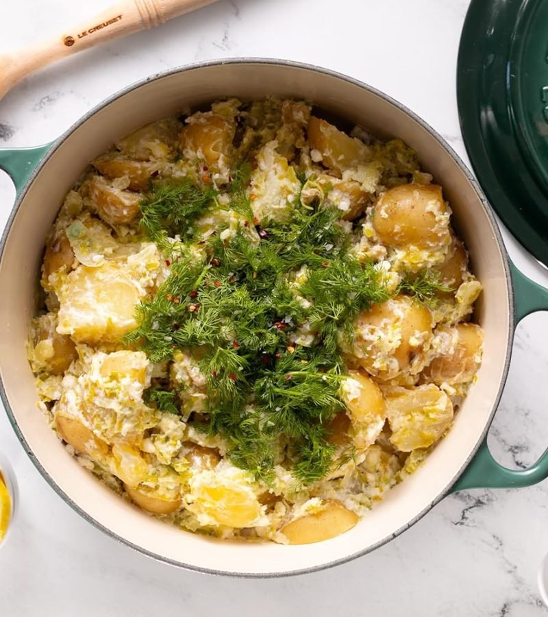 Le Creuset Juego de utensilios de cocina de hierro fundido esmaltado, 5 piezas, Artichaut.4