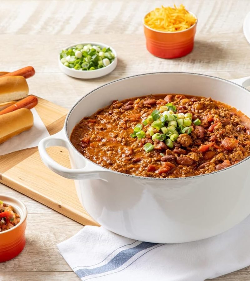 Le Creuset Juego de utensilios de cocina de hierro fundido esmaltado, 5 piezas, Artichaut.9