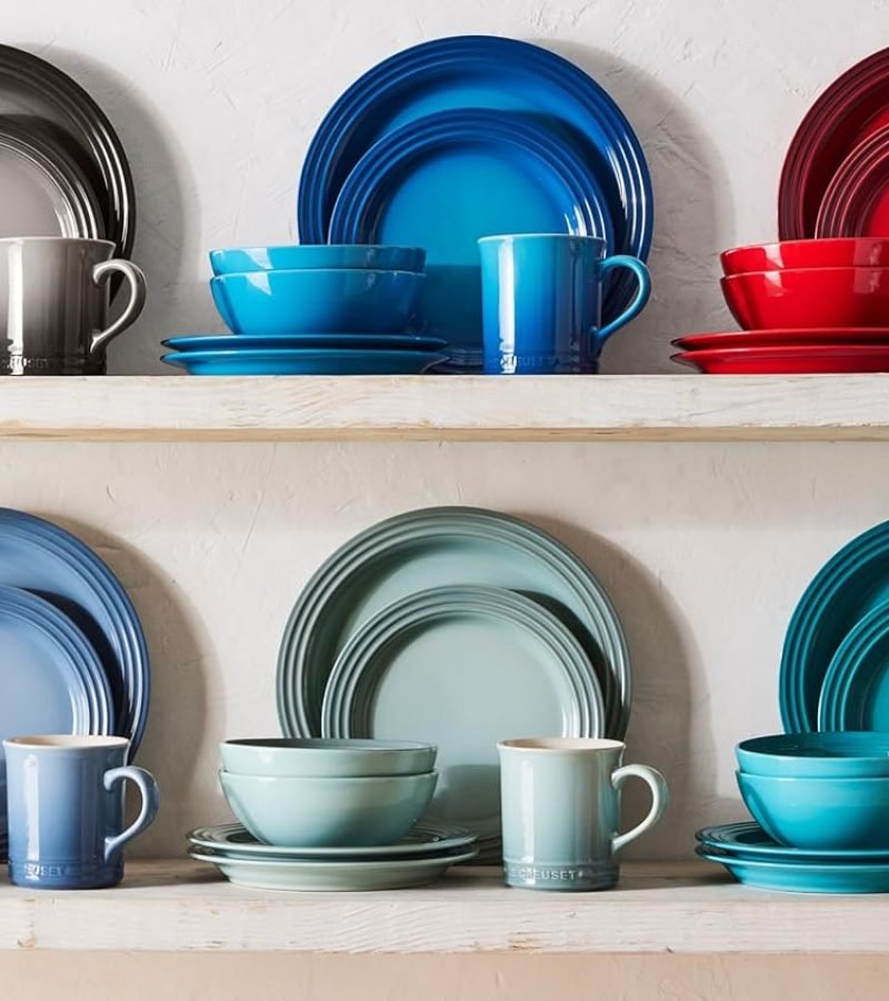 Le Creuset Juego de vajilla de gres, 16 piezas, Marsella.1