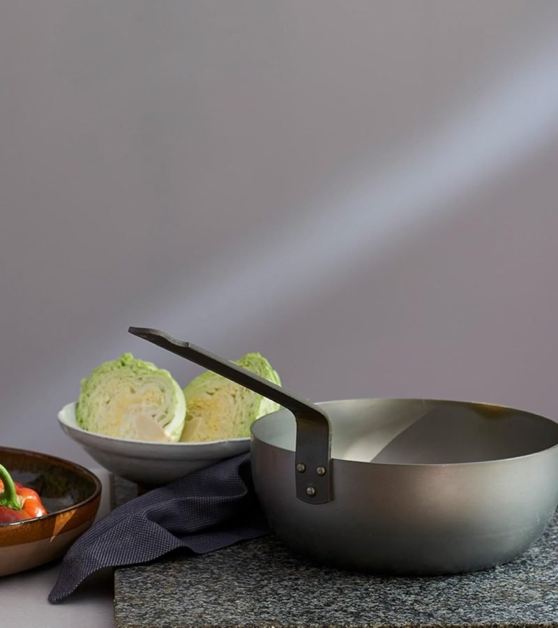 Mauviel wok de acero.3